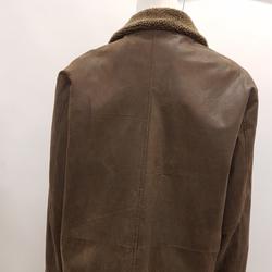 Veste 3/4 en cuir marron - David Conrad - taille 5 - Photo 1