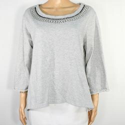 Pull Femme Gris GEMO Taille 46/48 - Photo 0