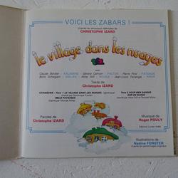 Vinyle 45T - "Le village dans les nuages" Les zabars- Le petit ménestrel - ALB200 - Photo 1