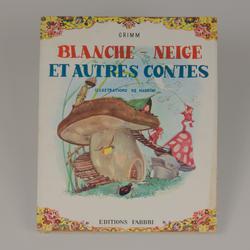 Livre illustré - Blanche-Neige et autres contes - Grimm - éditions Fabbri - Collection Les grands livres merveilleux - Photo 0