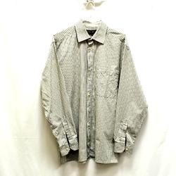 Chemise à manches longues - Pierre Cardin chemises - taille 41 - à carreaux - beige - écru - blanc - Photo 0