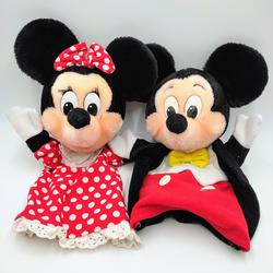 4 Marionnettes Disney, Mickey, Minnie, Donald & Pluto - Photo 1