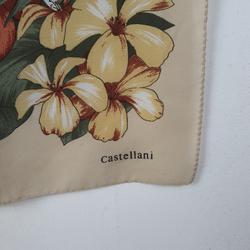 Foulard carré à fleurs Castellani - Photo 1