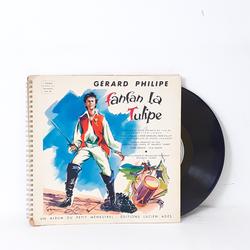 Album Livre-disque " Fanfan la Tulipe" par Gerard Philippe 1954 en vinyle 33t - Photo 1