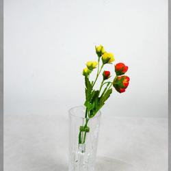 Vase en verre vintage - Photo zoomée