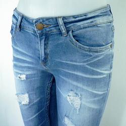 Pantalon Jean Femme Bleu AMISU Taille 36 - Photo 0