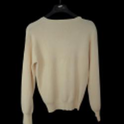 Pull logo frontal GUESS beige - Strass - Taille S - - Photo 1