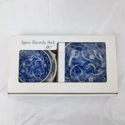 Trio de bols en porcelaine - Photo 0