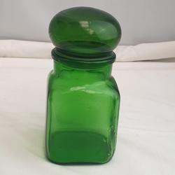bocal vert en verre - Ariel  - Photo 1