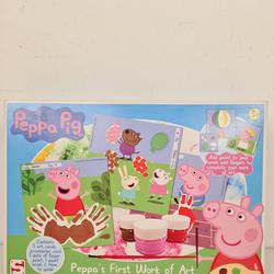 Loisir créatif - Peppa Pig - Première œuvres d'Art - Kit peinture aux doigt  - Photo 0