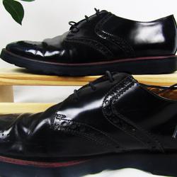 chaussures homme en cuir avec lacets devant, marque SOLDINI, made in Italy Pointure 44 - Photo 0
