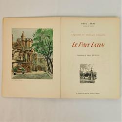 Livre ancien "Le Pays Latin - esquisses et paysages parisiens", Paul Jarry et Gabriel Jouanno - 1947 - Photo 1