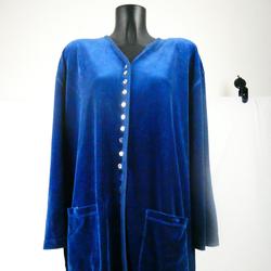 Robe de chambre bleue Sonia Rykiel Paris - Taille XL - Photo 0