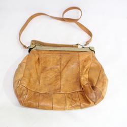 Vintage sac à main femme en cuir - Photo 0