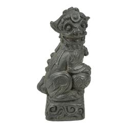 Statuette chinoise de chien FU - protection et porte-bonheur - Chine impériale - Photo 0