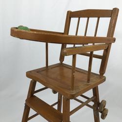 Chaise haute enfant vintage  - Photo 1