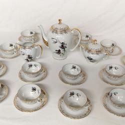 Service à thé/café vintage en porcelaine  - Photo 0