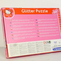Puzzle de 104 pièces - Hello Kitty (avec des pailletes) - Photo 1
