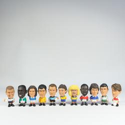 11 figurines mini big head Star du football mondial année 1997 . - Photo 0