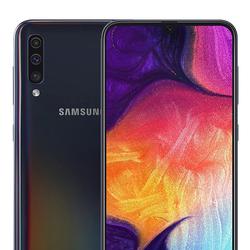 Samsung Galaxy A50 - 128 Go - État correct - Noir - Photo zoomée