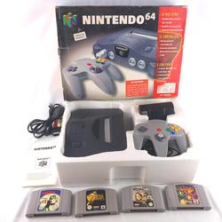 Console vidéo Nintendo 64 et 4 jeux - Photo 0