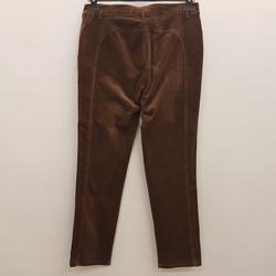 Pantalon marron velours - JACQUELINE RIU - Taille 38 - Photo 1