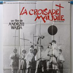 Affiche cinéma originale "La Croisade maudite (Gates to Paradise)" 120x160 cm - Photo zoomée