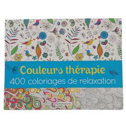 Couleurs thérapie 400 coloriages de relaxation Ed. Flammarion - Photo 0