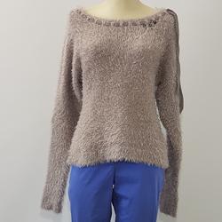 Pull gris style mohair - DDP - Taille S/M - Photo 0