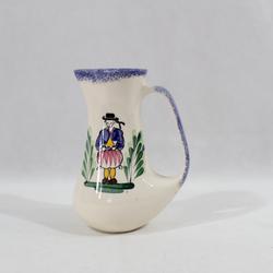 Petit Vase peint main Le Pouliguen - Photo zoomée