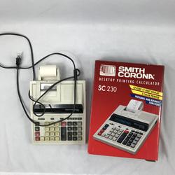 Calculatrice imprimante Smith Corona SC 230  - Photo 0