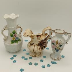 Lot de Trois Vases décoratif  - Photo zoomée