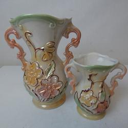 Deux jolie vase vernis nacrés made in Brazil - Photo 0