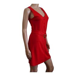 Robe rouge avec ceinture - MNG - Taille XS - Photo 1