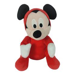 Peluche Mickey en pyjama rouge  - Photo 0