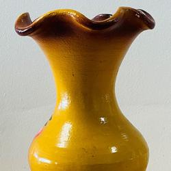 Vase en poterie vernie artisanale - Photo 1