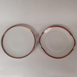 2 assiettes en céramique - Photo zoomée