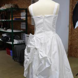 Robe de mariée avec nœud - 36- 38 - Photo 1