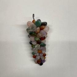 Grappe de raisin en pierres naturelles  - Photo 1