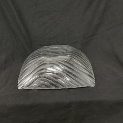Saladier - zébré - zèbre - motif symétrique - symétrie - plat creux - transparent art déco  - Photo 1