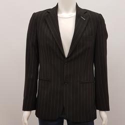 Veste blazer noire à rayures - Guide London - Taille S - Photo 0