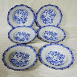 6 assiettes creuses porcelaine Seltmann Bavaria - Photo 1