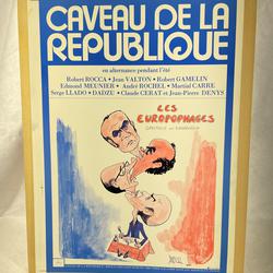 Affiche Théâtre " Caveau République" - Photo 0
