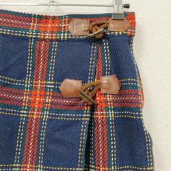 Jupe vintage motif écossais "An-Narbor" - 36 - Femme - Photo 1