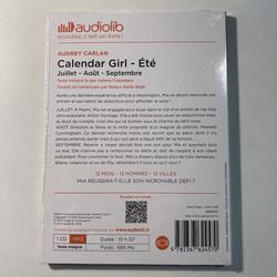 Calendar Girl 3 - Été (Juillet, Aout, Septembre) - Audio-livre - Livre audio 1 CD MP3 - Audrey Carlan, Helena Coppejans (Lecteur), Robyn Stella Bligh (Traduction) - Photo 1
