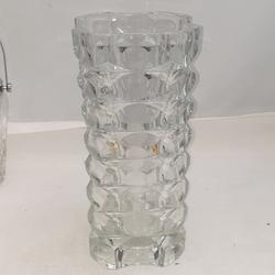 Vase en verre 100% Vintage  - Photo zoomée