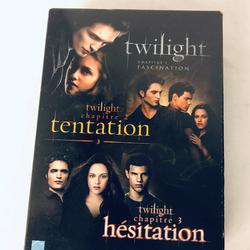  Twilight - Chapitres 1,2,3 - Coffret de 3 dvd - Photo 0