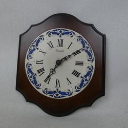 Horloge/Pendule "Vedette" Vintage Caisse en Bois Massif Vernis - Non Testée - Made in France - Photo 0
