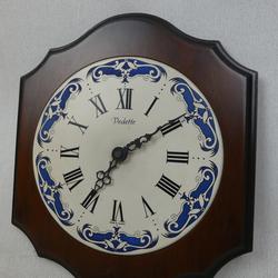Horloge/Pendule "Vedette" Vintage Caisse en Bois Massif Vernis - Non Testée - Made in France - Photo 1