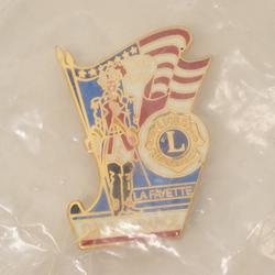 Grand pin's LION'S club international Lafayette DRAGO  - Photo 1